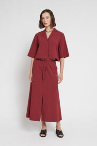 OTTOD'AME CAMICIA CROPPED