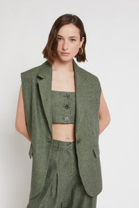 OTTOD'AME GILET LINO